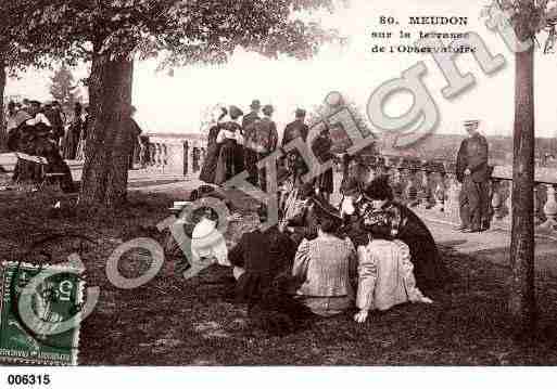 Ville de MEUDON, carte postale ancienne