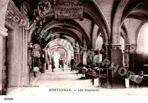 Ville de MONTAUBAN, carte postale ancienne