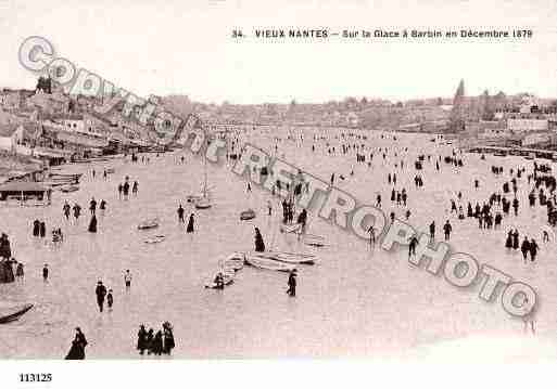 Ville de NANTES, carte postale ancienne