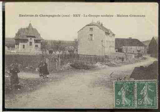 Ville de NEY, carte postale ancienne