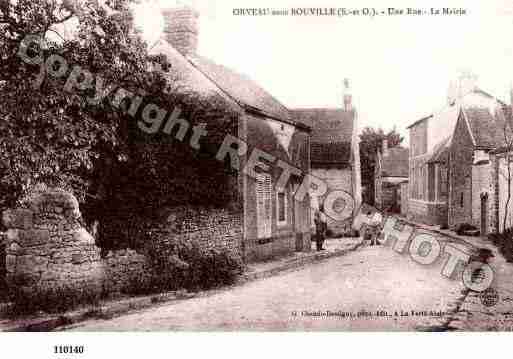 Ville de ORVEAU, carte postale ancienne