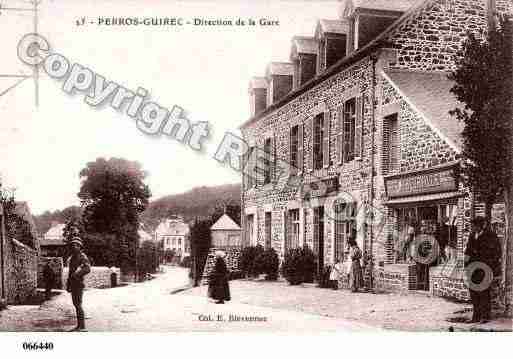 Ville de PERROSGUIREC, carte postale ancienne