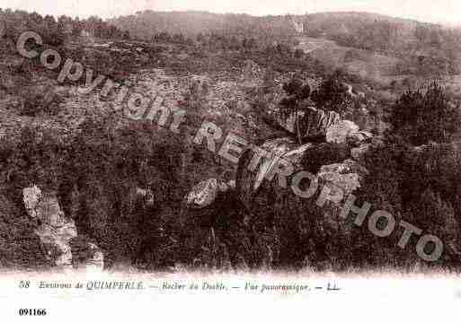 Ville de QUIMPERLE, carte postale ancienne