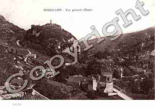 Ville de ROSSILLON, carte postale ancienne