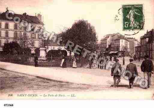 Ville de SAINTDENIS, carte postale ancienne