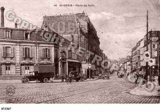 Ville de SAINTDENIS, carte postale ancienne