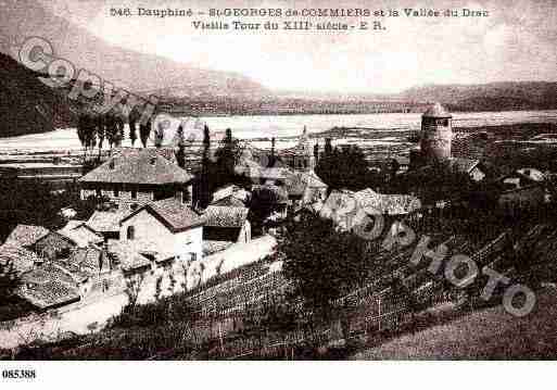 Ville de SAINTGEORGESDECOMMIERS, carte postale ancienne