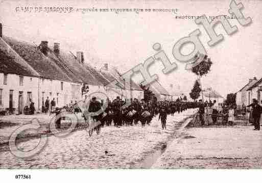 Ville de SISSONNE, carte postale ancienne