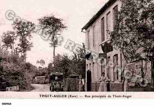 Ville de THUITANGER, carte postale ancienne