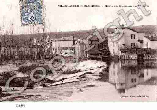 Ville de VILLEFRANCHEDEROUERGUE, carte postale ancienne