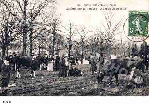 Ville de VINCENNES, carte postale ancienne