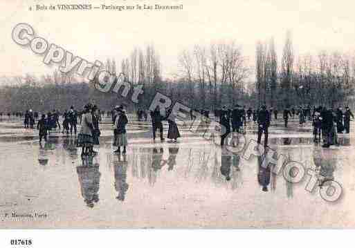 Ville de VINCENNES, carte postale ancienne