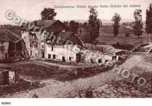 Ville de AULNOISSURSEILLE, carte postale ancienne