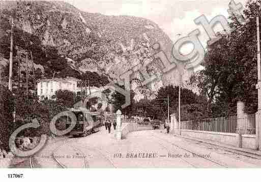 Ville de BEAULIEUSURMER, carte postale ancienne