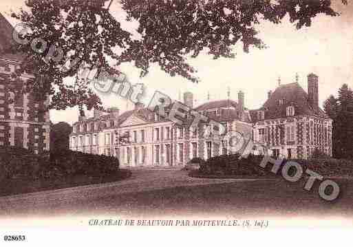 Ville de BEAUVOIRENLYONS, carte postale ancienne