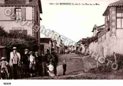 Ville de BERNERIEENRETZ(LA), carte postale ancienne