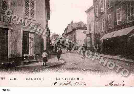 Ville de CALUIREETCUIRE, carte postale ancienne