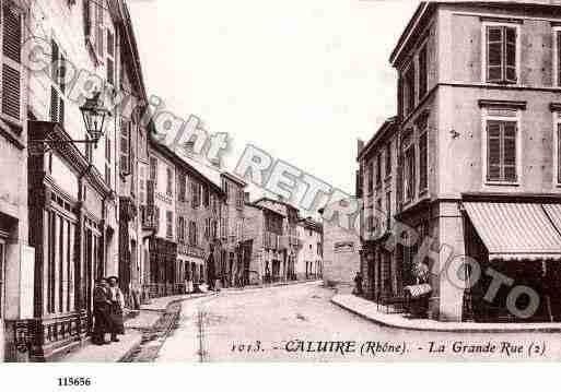 Ville de CALUIREETCUIRE, carte postale ancienne