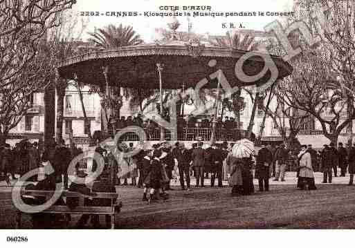 Ville de CANNES, carte postale ancienne