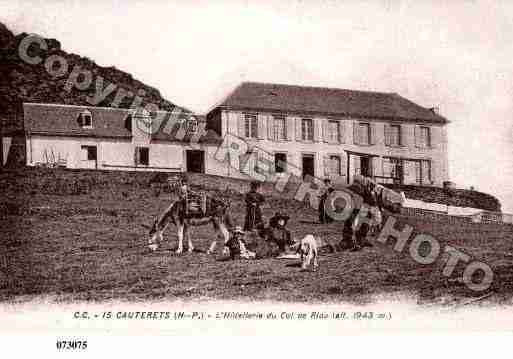 Ville de CAUTERETS, carte postale ancienne