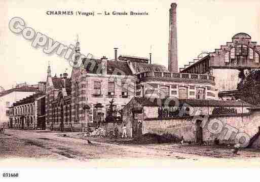 Ville de CHARMES, carte postale ancienne