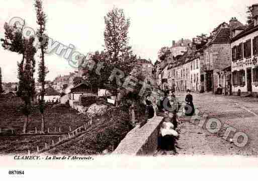 Ville de CLAMECY, carte postale ancienne