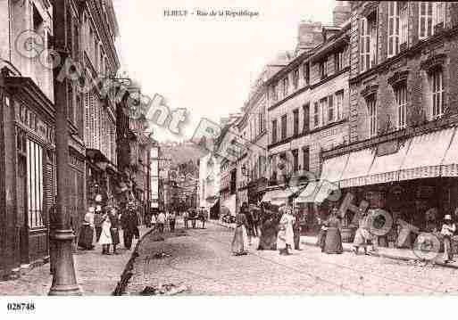 Ville de ELBEUF, carte postale ancienne