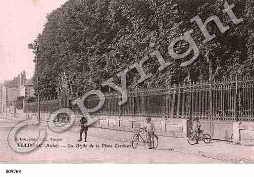 Ville de ESTISSAC, carte postale ancienne