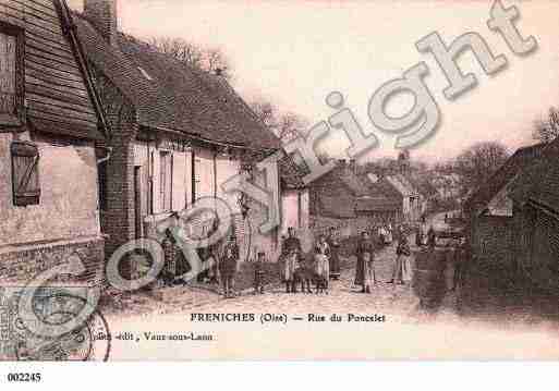 Ville de FRENICHES, carte postale ancienne