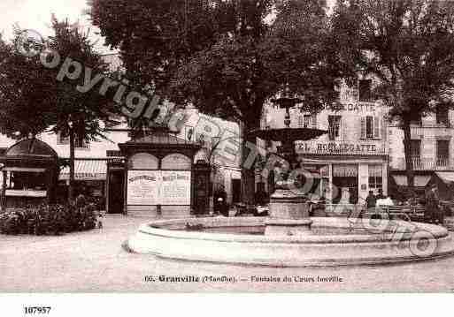 Ville de GRANVILLE, carte postale ancienne