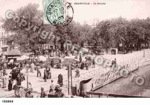 Ville de GRANVILLE, carte postale ancienne