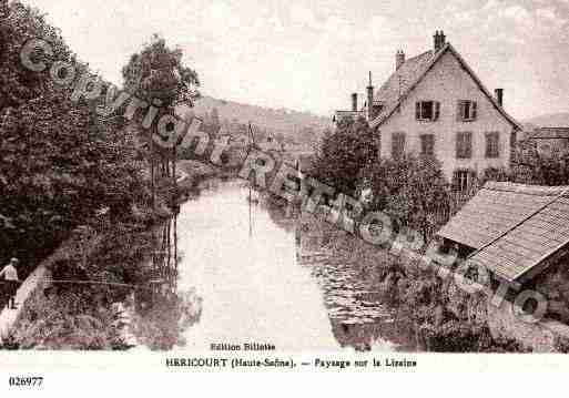 Ville de HERICOURT, carte postale ancienne