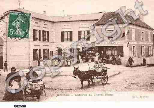 Ville de JABLINES, carte postale ancienne