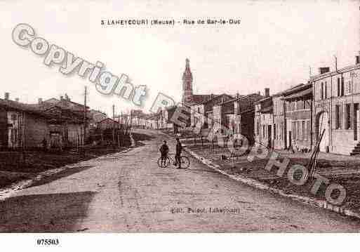 Ville de LAHEYCOURT, carte postale ancienne