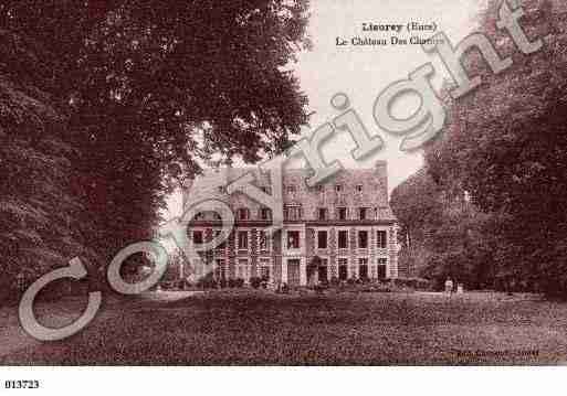 Ville de LIEUREY, carte postale ancienne