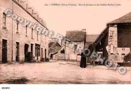 Ville de LOHEAC, carte postale ancienne