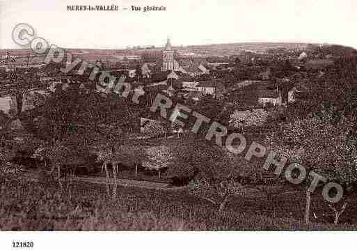 Ville de MERRYLAVALLEE, carte postale ancienne