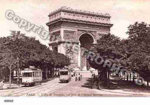 Ville de PARIS16, carte postale ancienne