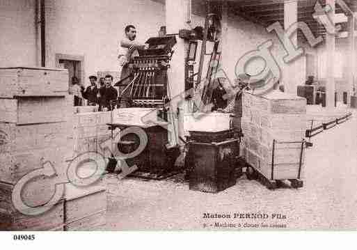 Ville de PONTARLIER, carte postale ancienne