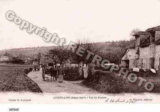 Ville de QUEVILLON, carte postale ancienne