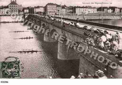 Ville de ROANNE, carte postale ancienne