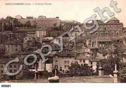 Ville de SAINTCHAMOND, carte postale ancienne