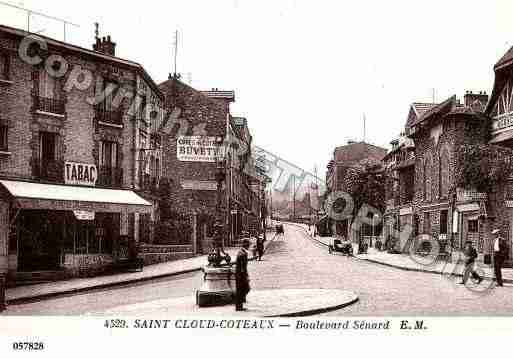 Ville de SAINTCLOUD, carte postale ancienne