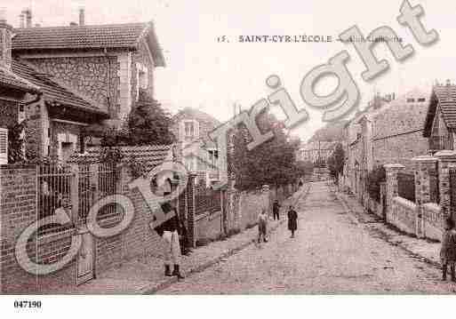 Ville de SAINTCYRL'ECOLE, carte postale ancienne