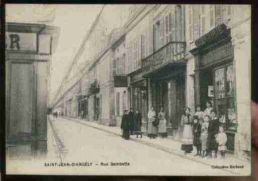 Ville de SAINTJEAND'ANGELY, carte postale ancienne