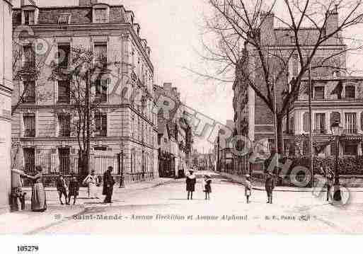 Ville de SAINTMANDE, carte postale ancienne