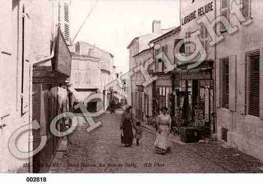 Ville de SAINTMARTINDERE, carte postale ancienne