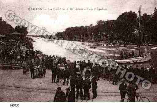 Ville de SAUJON, carte postale ancienne