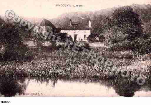 Ville de SONCOURTSURMARNE, carte postale ancienne