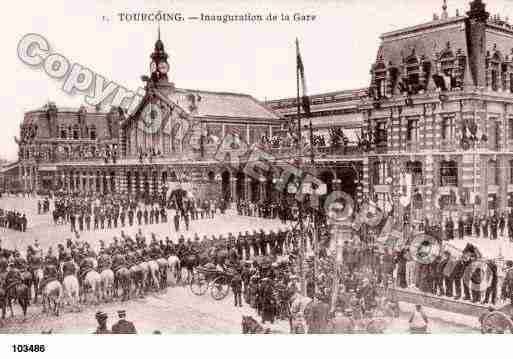 Ville de TOURCOING, carte postale ancienne